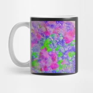 Purple and Green Vibrant Sparkle Abstract Mug